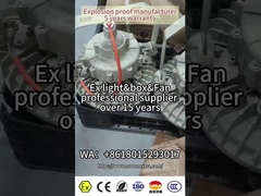 ATEX RoHS Patlama geçirmez LED lamba armatürü Cree Bead 180lm/watt ile tehlikeli Bölge 1 için