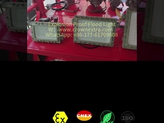 CRI Ra≥80 Patlama Dayanıklı LED Fırtına Işığı Tehlikeli Çevre için 50-300Watt