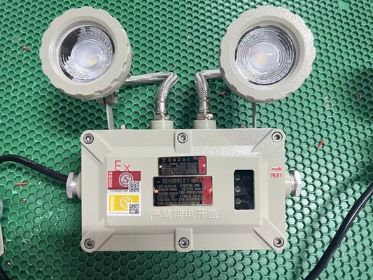 2x3W Alev Geciktirici LED Acil Durum Işığı – 90lm/W, Tehlikeli Alanlar için IP66 Dereceli