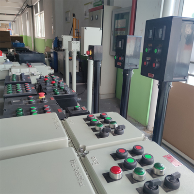 IP66 WF2 Patlama Güvenli Kontrol Paneli Kabin Tozla Kaplı Duvar Montu 2mm