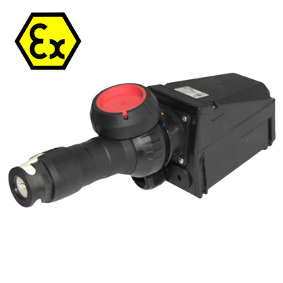 ATEX Patlamaya Dayanıklı Fiş ve Priz 16A 32A 63A 3 Pin Yağ ve Gaz Kimyasal İşleme için