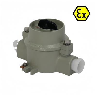 ATEX IP66 Alev geçirmez Patlama geçirmez Aydınlatma Değiştiricisi Korozyona Karşı 380VAC 220VAC