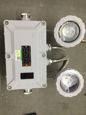 2*3W CCT 4500-6500K LED yangın geçirmez acil durum ışığı Ex Db Eb IIC T6 Gb/Ex Tb IIIC T80\u2103 Db ile