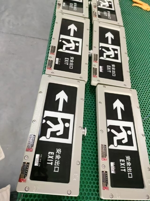 4500-6500K Acil Yangına Karşı Çıkış Işığı 2*3Watt 220VAC 24/36VDC Duvar/Tavan Montajlı