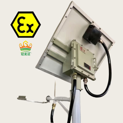 Toptan 100w Güneş Enerjili Sokak Lambası Patlamaya Dayanıklı Toz Geçirmez ve Su Geçirmez Ex-proof Güneş Enerjili Led Sokak Aydınlatma