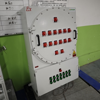 Enerji Verimli ATEX Patlamaya Dayanıklı Kontrol İstasyonu – Alev Korumalı Elektrik Kontrol Kutuları 220/380Vac G1/2", G3/4", G1, G1.1/4", G1.1/2", G2