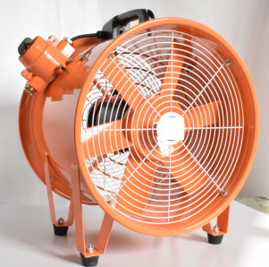 Duvar boru kolu Sabit BAF Patlama Kanıtlı Egzoz Ventilatörü T1~T4 Çevre 200-750mm