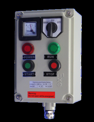 Patlamaya Dayanıklı Elektrik Kontrol Paneli ATEX IECEx 380V Alev Geçirmez Kesici Kabini Endüstriyel Petrol Gazı için