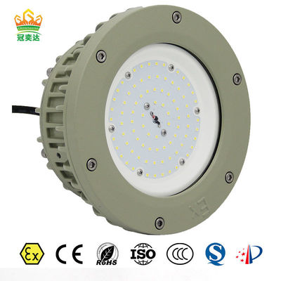 Ex IIC T6 IP66 anti kum anti UV geniş sıcaklık patlama geçirmez LED yüksek bay lamba tehlikeli depo için