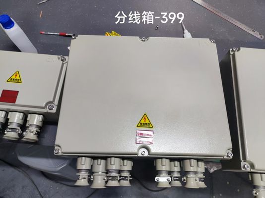 Tehlikeli Petrol ve Gaz Alanları için Karbon Patlamaya Dayanıklı Yuvarlak Bağlantı Kutusu 4" 1" – IIB IIC Sınıfı WF2