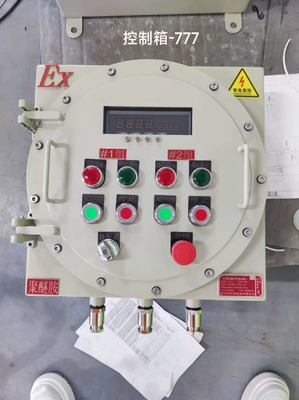 Alüminyum-WF1 Patlama Karşıt Çapraz Çapraz Çapraz Alüminyum IP65 Elektrikli Kapak 2/3 Kablo Girişleri ile