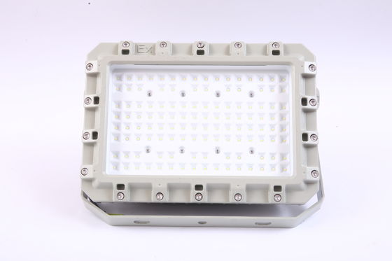 IECEX Sertifikalı ve Sokak Lambası Montaj Stillerine Sahip Patlamaya Dayanıklı LED Projektör, 125-130 Lm/W Armatür Verimliliği