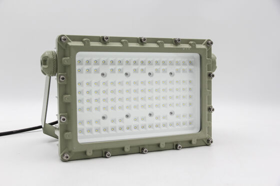 IP66 Alev geçirmez endüstriyel sel armatürü,ATEX 50-240W, 140lm/W Işık verimliliği IECEx Bölgesi 1 & 2 Yeterli, 5 yıllık servis garantisi