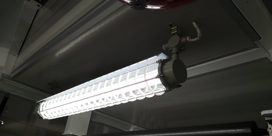 Patlama Dayanıklı Alüminyum Alaşımı 18W 36W IP66 Atex Patlama Dayanıklı Doğrusal Aydınlatma