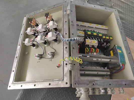 2 mm alüminyum alaşımlı ön panel ile toz kaplı patlama geçirmez dış kontrol paneli