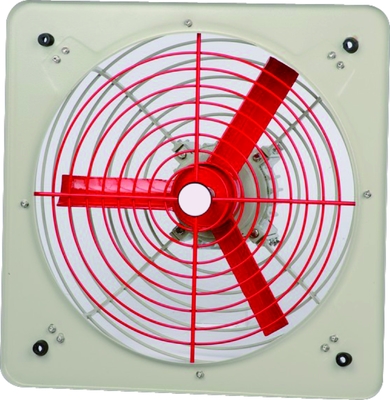 Yüksek verimlilik 120-750w Patlama Kanıtlı Egzoz Fanı Tehlikeli Çevre için titreşim Damping Cihazıyla