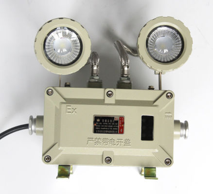 Duvar Tavan Montajlı Alev Geçirmez Acil Durum Işığı Ex Db Eb IIC T6 Gb/Ex Tb IIIC T80C Db, 180 Dakika Acil Durum Süresi ile