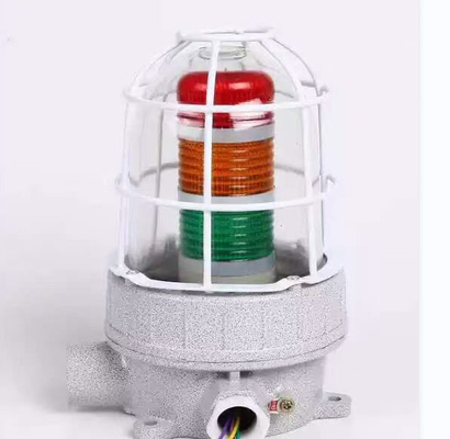 Güçlü Çarpışma Direnci 220VAC 50HZ 120-180db Patlama Kanıtlı Alarm Fenerleri IIA IIB IIC Patlayıcı gaz ortamı için
