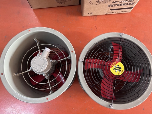 220/380V Patlama Kanıtlı Aksyal Ventilatör Yüksek Hızlı Elektrikli Yüksek Sıcaklıklı Kanal Ventilatörü