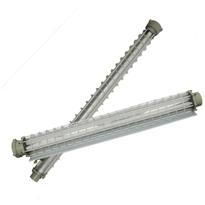 Güvenlik Sınıfı II Patlama Dayanıklı Floresan Işık 600mm/1200mm Uzunluk Korozyona Dayanıklı 1/2/3 Tüp Kablo