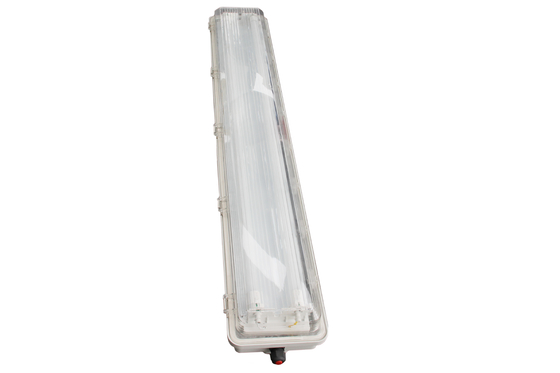 ATEX GRP malzemesi G 3/4&quot; Patlama Güvenli Floresan Işığı Hazır Alanlar için Doğrusal IP66 LED Patlama Güvenli Işık