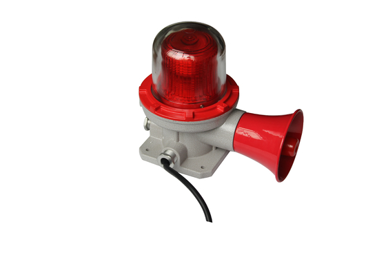 ATEX sertifikalı Patlama Güvenli Alarm Fenerleri 150min Flaş Frekans Voltajı 220VAC 50HZ 24VDC