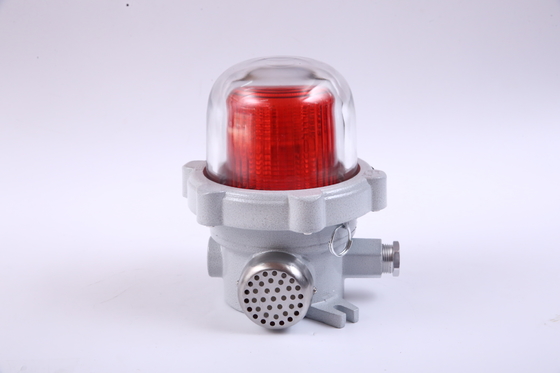 Güçlü Çarpışma Direnci 220VAC 50HZ 120-180db Patlama Kanıtlı Alarm Fenerleri IIA IIB IIC Patlayıcı gaz ortamı için