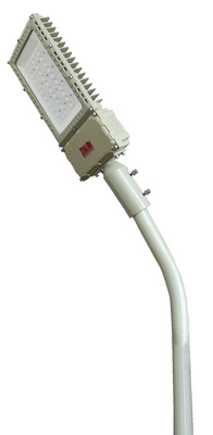 Açık hava patlama geçirmez güneş sokak lambası Ip66 100w 200w LED sel ışığı verimliliği 130lm/w Beş yıllık garanti ile