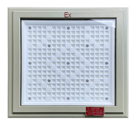 ATEX 18*18 Inch Square Shape Patlama Kanıtlı Işık 100w 130lm/w Petrol İstasyonu Işığı Beş Yıllık Garantiyle