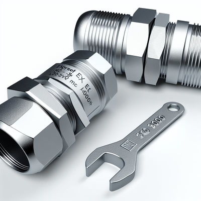 10-14mm Ex Proof Kablo Bezesi Tek Tel Zırh ve Yumuşak Yüzey CE ROHS ISO9001 Sertifikalı