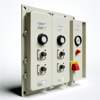 Patlama Karşıtı Paneller Patlama Karşıtı Kontrol Paneli IP65 Duvar Montajlı Tozla Kaplı Panel