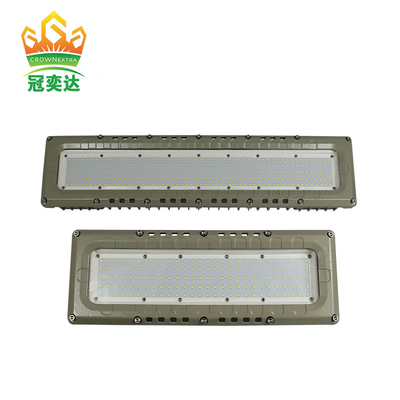 Yüksek verimlilik patlama geçirmez LED doğrusal ışık 60w 100-277 VAC 24VDC