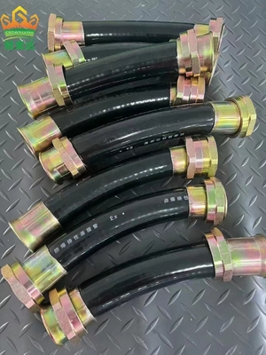 Patlama geçirmez boru Özel uzunluklar 30cm 300mm Kauçuk ve paslanmaz çelik malzemeleri ATEX sertifikaları