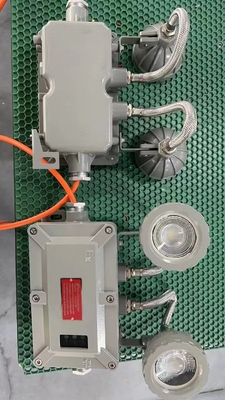 İç / dış duvara monte edilmiş LED ile ATEX Alev geçirmez acil durum ışığı