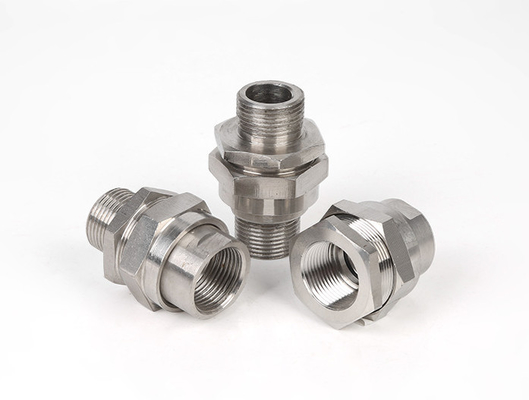 Yüksek Kalite Paslanmaz Çelik IP68 patlama geçirmez kablo bezleri 10-14mm patlama geçirmez kablo bağlantıları