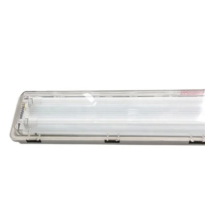 GRP malzemesi yüksek dayanıklılıklı 1200mm 2*18w patlamaya dayanıklı kimyasal endüstriyel için floresan ışığı