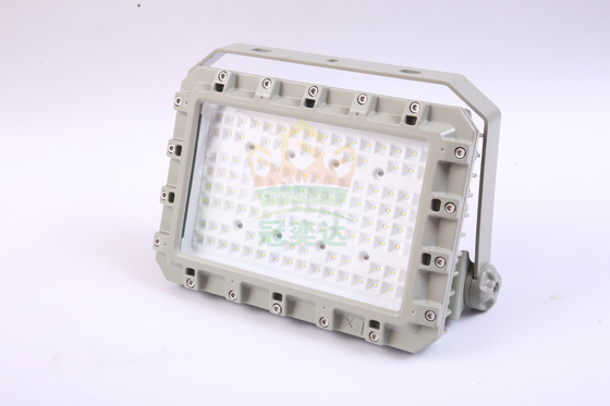 ATEX IECE Petrol ve Gaz Şirketi Madencilik Patlama Kanıtlı LED Sel Işığı 150W 140lm/w