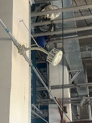 ATEX IECEx Sertifikalı IP66 Patlamaya Dayanıklı LED Yüksek Tavan Işığı 160lm/W