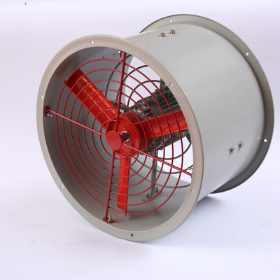 Petrol rafinerliği, kimyasal endüstri ve tehlikeli alanlar için 1450r/m 200mm çaplı patlama geçirmez IP54 aksyal fan