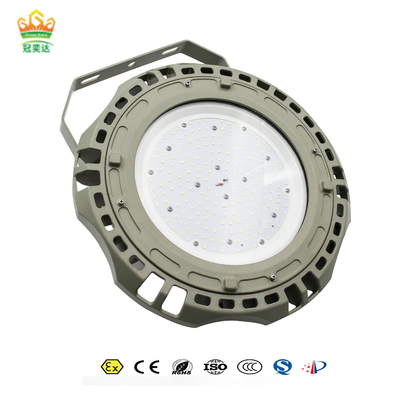 IP66 150 Watt Patlama Dayanıklı Yüksek Körfez Işıkları Endüstriyel ve Petrokimyasal Alanlar için 135lm/w Verimlilik