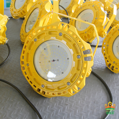 WF2 200w Patlama Kanıtlı Led Yüksek Körfez Işıkları Petrol Gaz Madenleri Petrokimya Endüstrisi