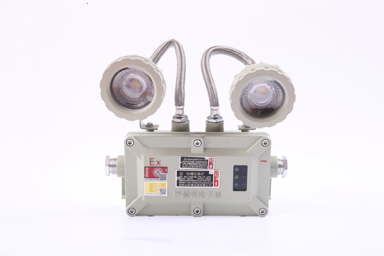2*5w Ex Proof Alüminyum acil durum ışığı 65-85DB Alarm Decibel IP66