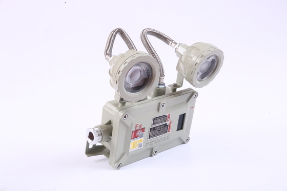 2*5w Ex Proof Alüminyum acil durum ışığı 65-85DB Alarm Decibel IP66
