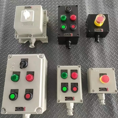 Özel Kablo Girişi Patlama Kanıtlı Paneller / Rafineri Madenleri İçin ATEX IP66 WF2 ile Kutu