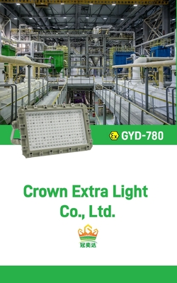 ATEX IECEx RoHS CNEX 150W Patlama Kanıtı Endüstriyel Aydınlatma için LED Işık 5 yıllık garanti