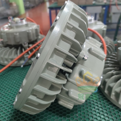 Patlama geçirmez yüksek göl ışığı, ATEX, IECEx, RoHS sertifikalı Rafineride benzin istasyonu için Bölge1,2 ve 21,22,100w