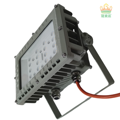 ATEX IECEx RoHS ISO9001 Tehlikeli Atık Tesisleri için 50W Patlama Kanıtlı LED Fırtına Işığı