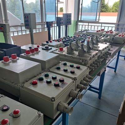 IP66 Patlama Dayanıklı Alev Dayanıklı Kontrol Panelleri WF2 Özel Kablo Girişi ile ATEX Sertifikalı