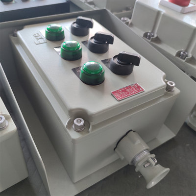 Patlama Dayanıklı Dağıtım Kutusu Kapakları IP66 WF2 Su geçirmez ATEX CNEX ile kullanılan Port Terminalı
