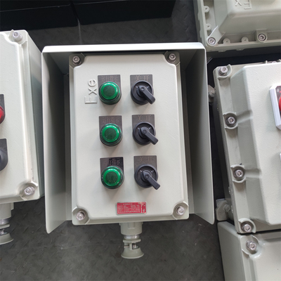 Patlama Dayanıklı Dağıtım Kutusu Kapakları IP66 WF2 Su geçirmez ATEX CNEX ile kullanılan Port Terminalı